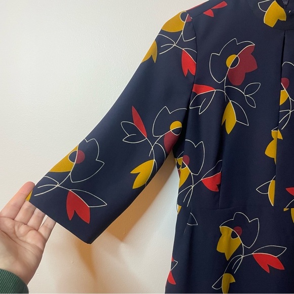 Hobbs Lyla Floral Print Dress - Picture 5 of 8